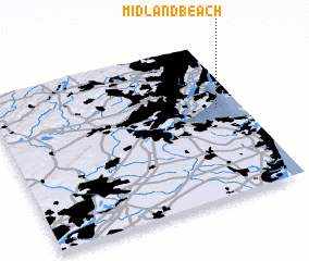 3d view of Midland Beach