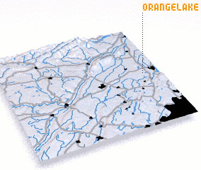 3d view of Orange Lake