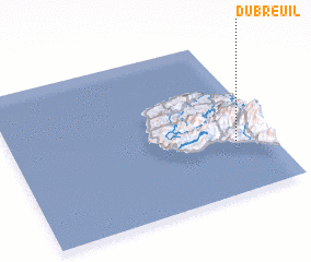 3d view of Dubreuil