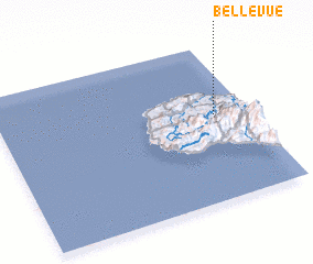 3d view of Bellevue