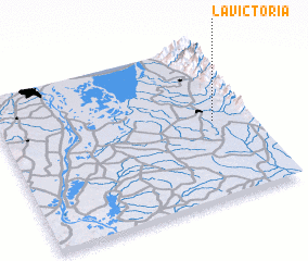 3d view of La Victoria