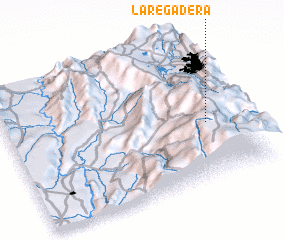 3d view of La Regadera