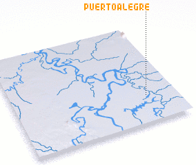 3d view of Puerto Alegre