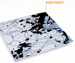 3d view of Port Ivory