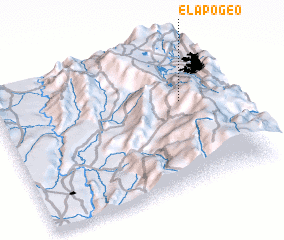 3d view of El Apogeo