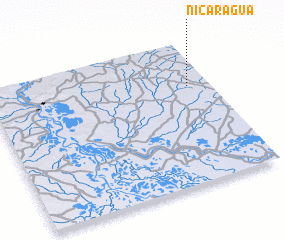 3d view of Nicaragua