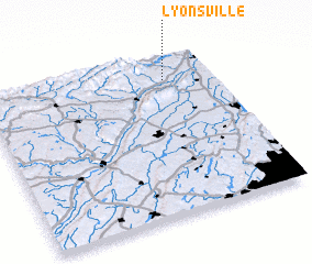 3d view of Lyonsville