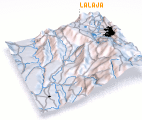 3d view of La Laja