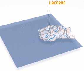 3d view of La Ferme