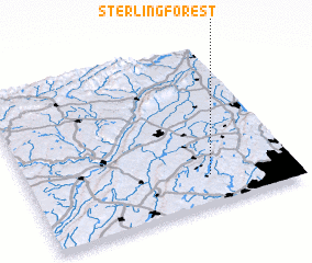 3d view of Sterling Forest