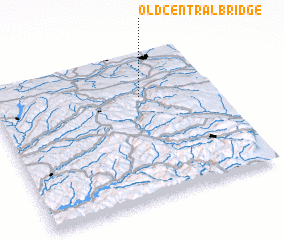 3d view of Old Central Bridge