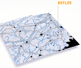 3d view of Butler