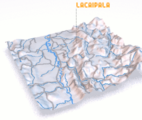 3d view of La Caipala