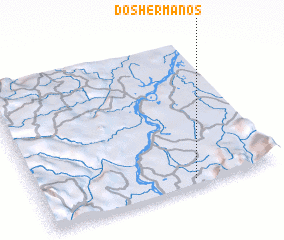 3d view of Dos Hermanos