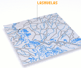 3d view of Las Muelas