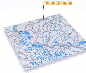 3d view of Nueva Granada