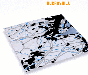 3d view of Murray Hill