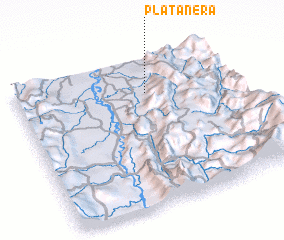 3d view of Platanera