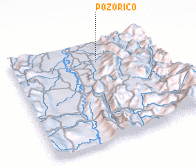 3d view of Pozo Rico