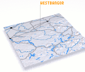 3d view of West Bangor