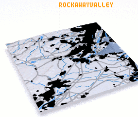 3d view of Rockaway Valley