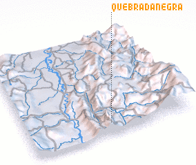 3d view of Quebradanegra