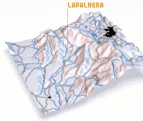 3d view of La Palmera