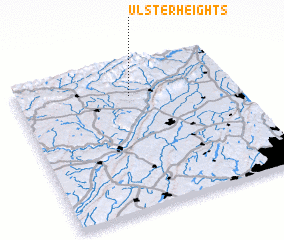 3d view of Ulster Heights