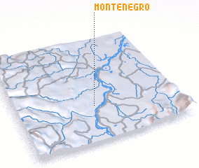 3d view of Montenegro