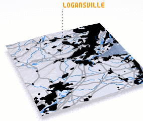 3d view of Logansville