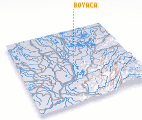 3d view of Boyacá