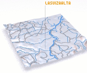 3d view of La Suiza Alta