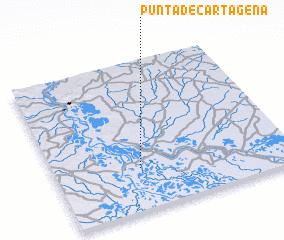 3d view of Punta de Cartagena