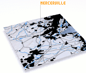 3d view of Mercerville