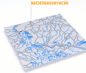 3d view of Hacienda Guayacán