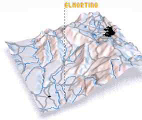 3d view of El Mortiño
