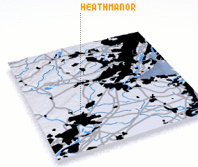 3d view of Heath Manor