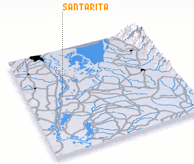 3d view of Santa Rita