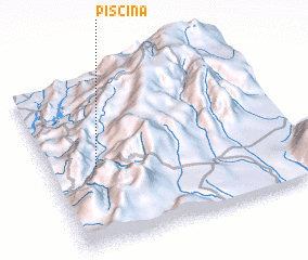 3d view of Piscina