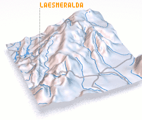 3d view of La Esmeralda