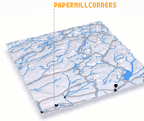 3d view of Paper Mill Corners