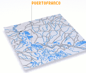 3d view of Puerto Franco