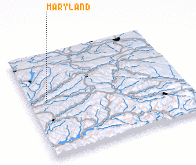 3d view of Maryland