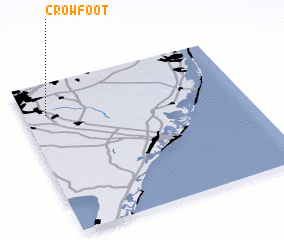3d view of Crowfoot