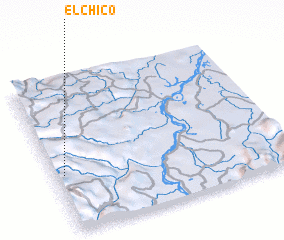 3d view of El Chico