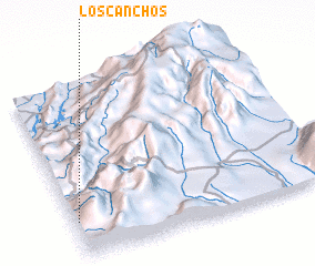 3d view of Los Canchos
