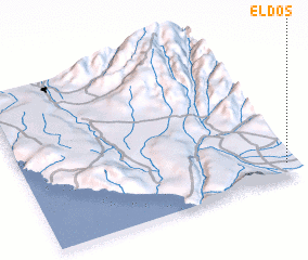 3d view of El Dos