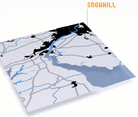 3d view of Snow Hill