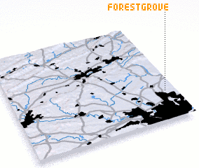 3d view of Forest Grove