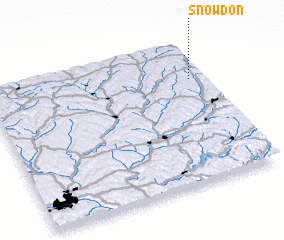 3d view of Snowdon